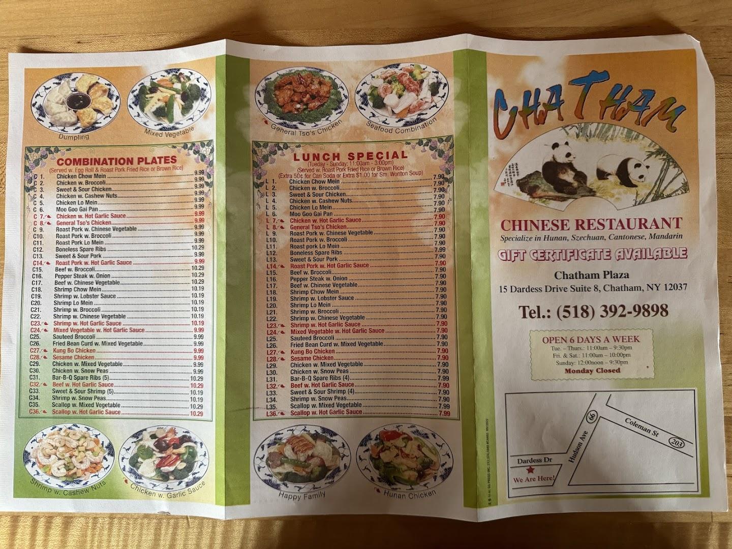 Chatham Chinese Restaurant